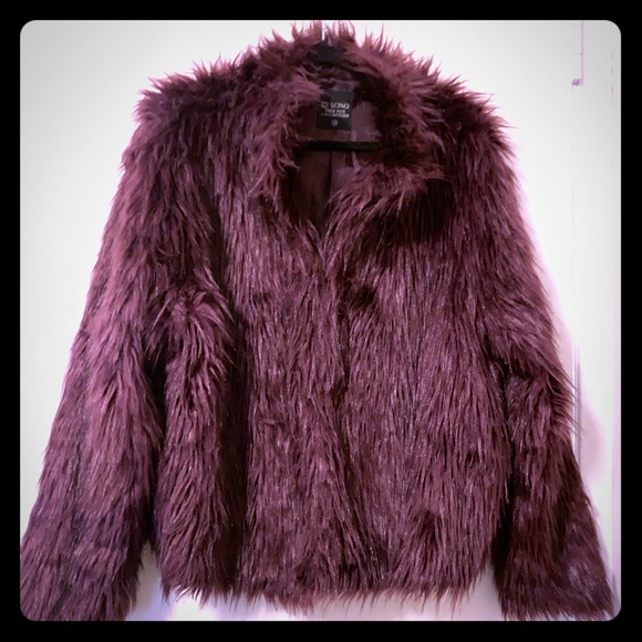 Faux Fir Coat from Fashionova. - Picture 1 of 2